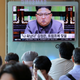 Kim Jong-un en la televisión norcoreana. AP